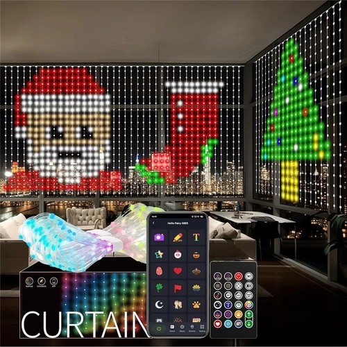400 led rgb - led, curtain